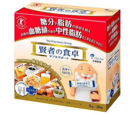 Otsuka Pharmaceutical Kenja no Shokutaku Double Support [Food for Specified Health Uses] 6g x 30 packets x 1 box 