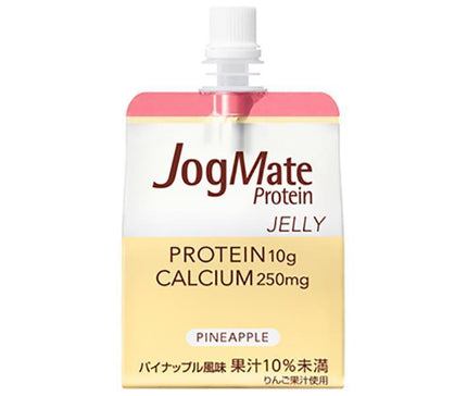 Otsuka Pharmaceutical Jogmate Protein Jelly Pineapple Flavor 180g Pouch x 24 Pieces 