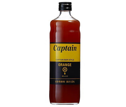 Bouteille Nakamura Shoten Captain Orange 600 ml x 12 bouteilles 