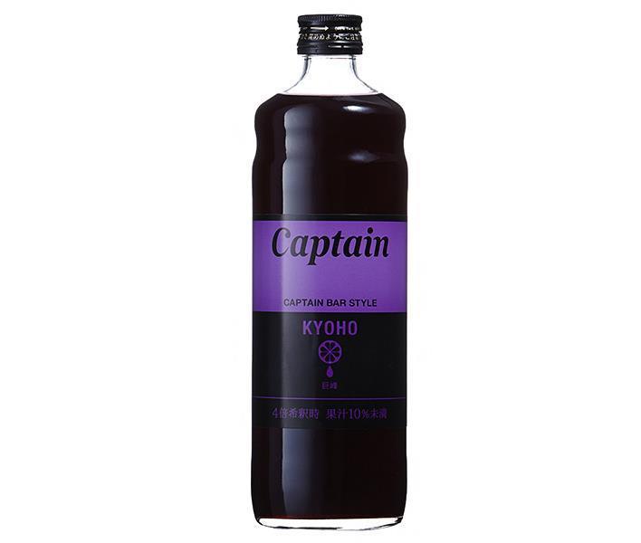 [11/25~ 10% off all products!!] Nakamura Shoten Captain Kyoho 600ml bottle x 12 bottles