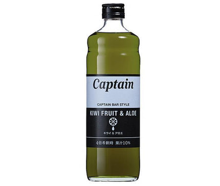 Nakamura Shoten Captain Kiwi & Aloe Flacon de 600 ml x 12 flacons 