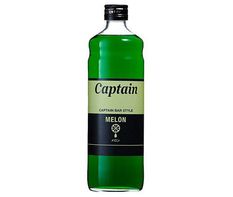 Nakamura Shoten Captain Melon 600ml bottle x 12 bottles 
