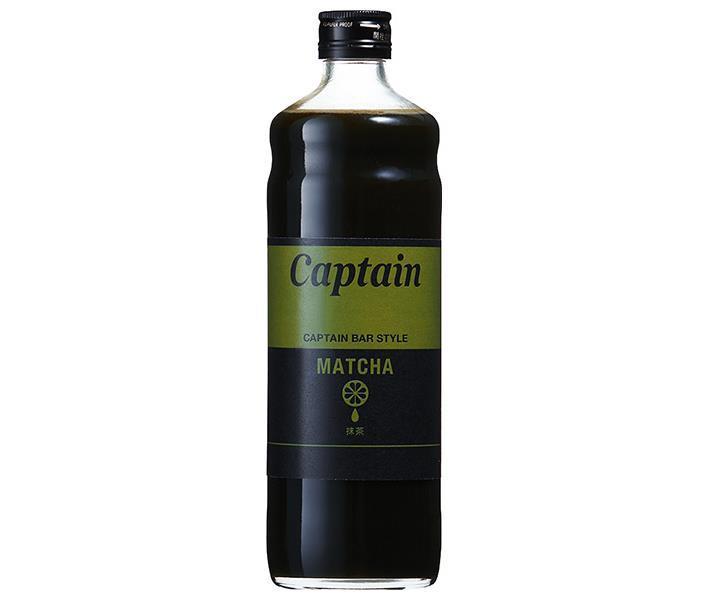 Nakamura Shoten Captain Matcha 600ml bottle x 12 bottles 