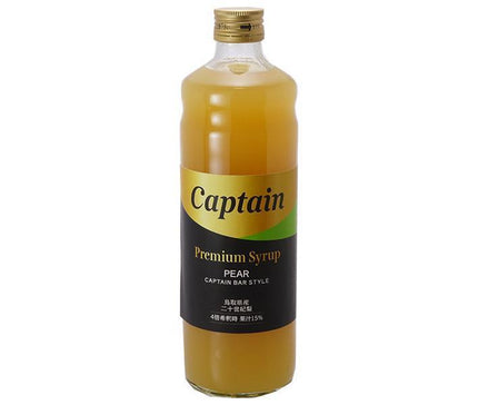 [11/25~ 10% off all products!!] Nakamura Shoten Captain Premium Nijisseiki Pear 600ml bottle x 12 bottles