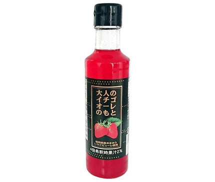 [11/25~ 10% off all products!!] Nakamura Shoten Captain Strawberry Au Lait for Adults 200ml bottle x 12 bottles