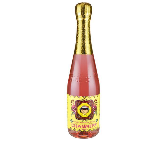 Kimura Drinks Chibi Maruko-chan Champagne Rose 360ml bottle x 12 bottles 