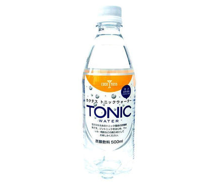 Kimura Beverage Cactus Tonic Water Bouteille en plastique de 500 ml x 24 pièces 