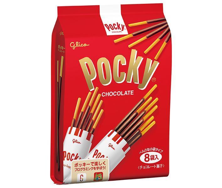 Ezaki Glico Pocky Chocolate 8 bags x 6 bags 