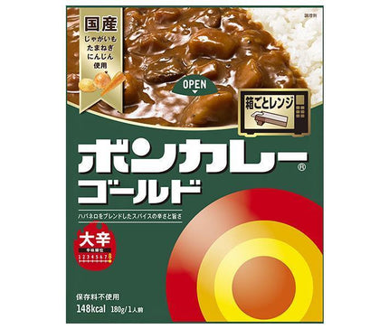 Otsuka Foods Bon Curry Gold Épicé 180g x 30 pièces 