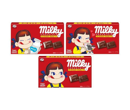 Chocolat au lait Fujiya 12 pièces x 10 boîtes 