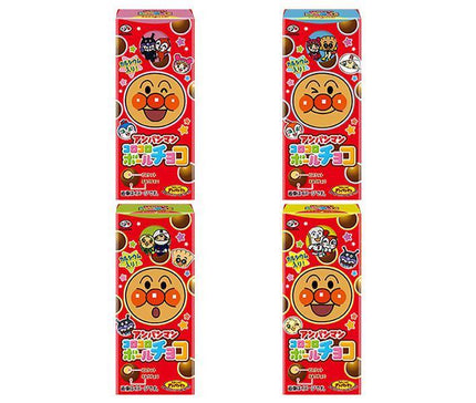 Fujiya Anpanman Coro Coro Ball (Chocolat) 20g x 10 boîtes 