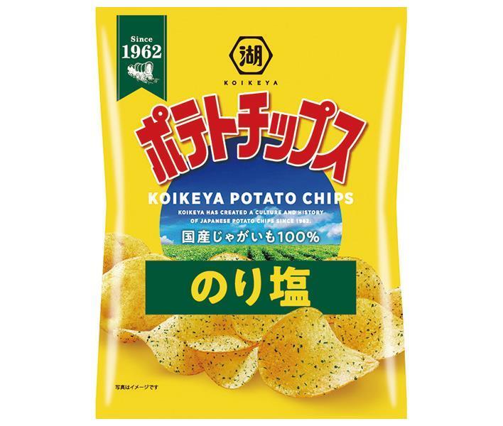 Koikeya Potato Chips Seaweed Salt 60g x 12 bags 