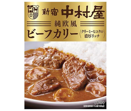 中村屋 新宿中村屋 純欧風ビーフカリー クリーミーなコクの濃厚リッチ 180g×5箱入