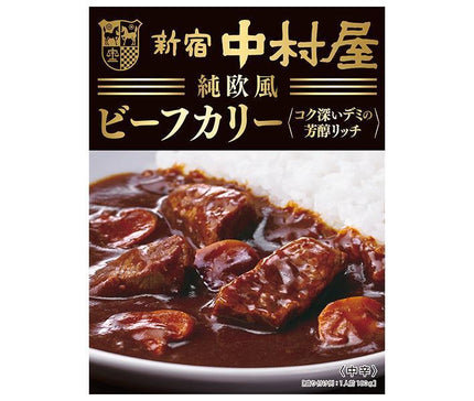 Nakamuraya pur curry de bœuf de style européen riche demi riche 180g x 5 boîtes 