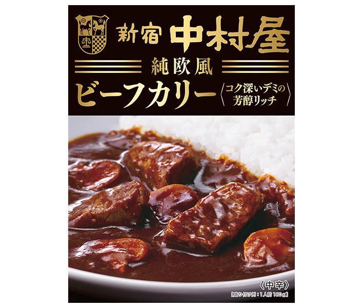 Nakamuraya pur curry de bœuf de style européen riche demi riche 180g x 5 boîtes 