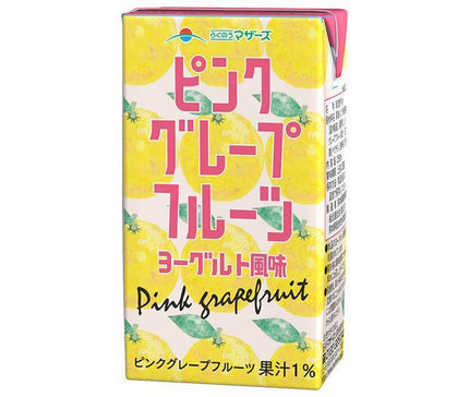 Rakuno Mothers Saveur de yaourt au pamplemousse rose 250 ml paquet papier x 24 pièces 