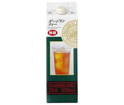 GS Food GS Darjeeling Thé non sucré 1000 ml paquet de papier x 12 (6 x 2) pièces 