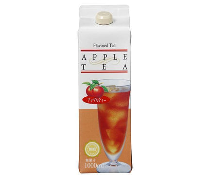 GS Food GS Apple Tea Sans Sucre 1000 ml paquet papier x 12 bouteilles 