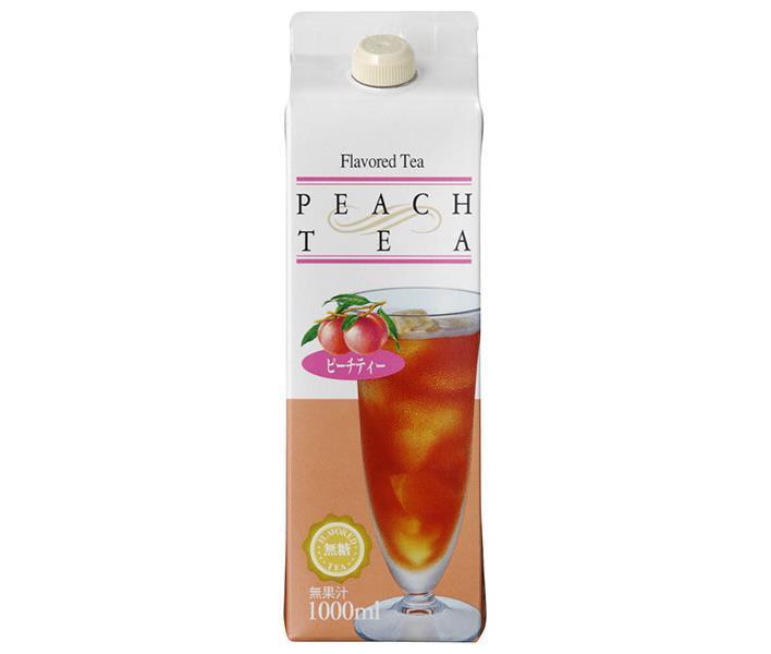 GS Food GS Peach Tea Non sucré 1000 ml paquet papier x 12 bouteilles 