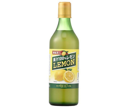 GS Food GS 100% Citron Flacon de 500 ml x 12 flacons 