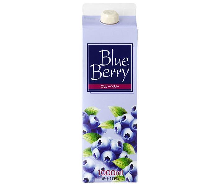 [11/25~ 10% OFF all products!!] GS Food GS Blueberry Drink 1000ml paper pack x 12 bottles