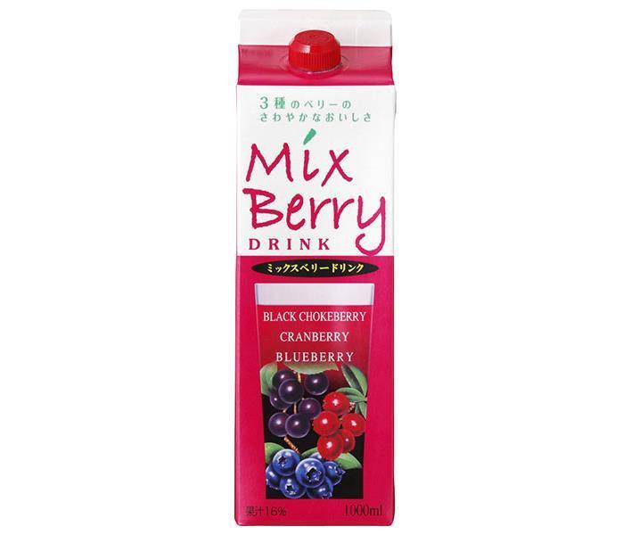 [11/25~ 10% OFF all products!!] GS Food GS Mixed Berry Drink 1000ml paper pack x 12 bottles