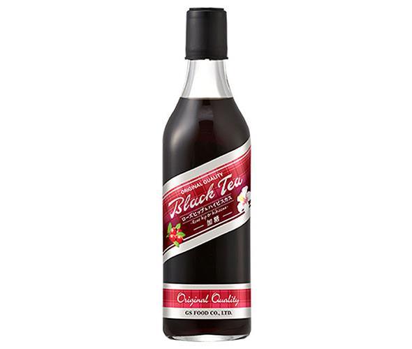 GS Food GS Black Tea Rosehip & Hibiscus 500ml bottle x 12 bottles 