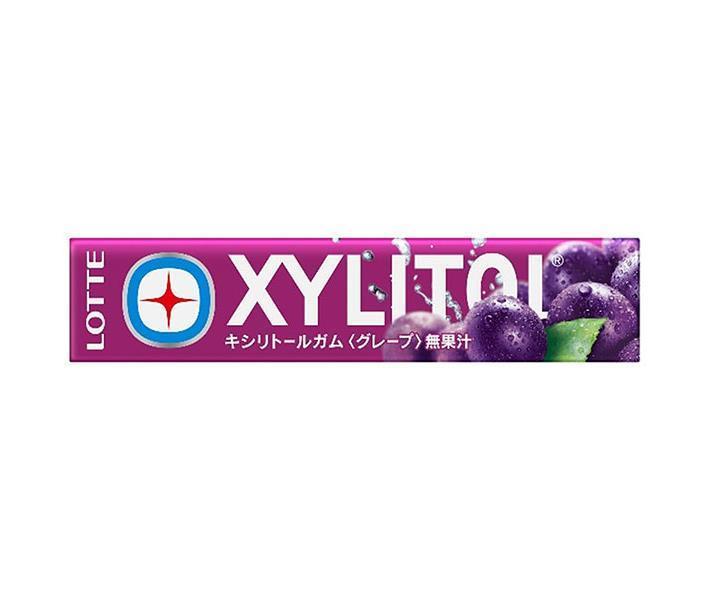 Lotte Xylitol Gum Grape 14 tablets x 20 pieces 