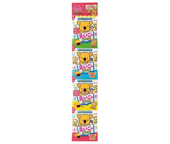 [11/25~ 10% off all products!!] Lotte English Koala March 4 pack 60g (15g x 4) x 10 bags