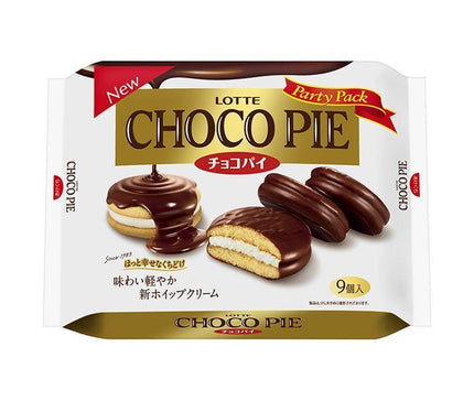 [11/25~ 10% off all products!!] Lotte Choco Pie Party Pack 9 pieces x 10 bags