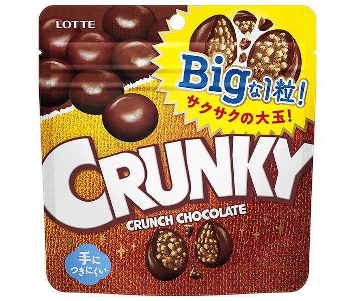 [11/25~ 10% off all products!!] Lotte Crunchy Big Pouch 72g x 10 bags