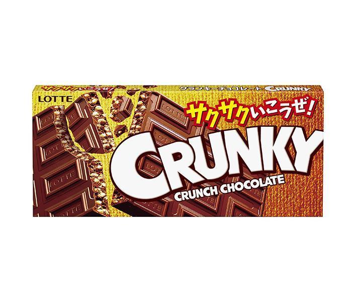 [11/25~ 10% off all products!!] Lotte Crunky 1 piece x 10 pieces