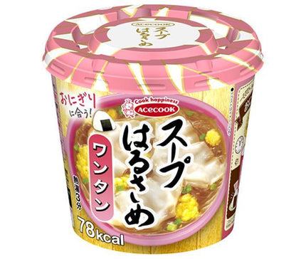 Acecook Soup Harusame Wonton 22g x 12 (6 x 2) pieces 
