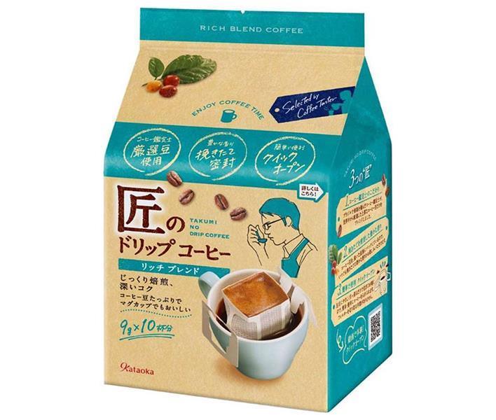 片岡物産 匠のドリップコーヒー リッチブレンド (9g×10袋)×36(6×6)個入