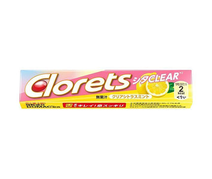 Mondelez Japan Clorets Sitaclear Clear Agrumes Menthe (gomme de grain) 14 pièces x 20 pièces 