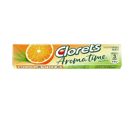 Mondelez Japan Clorets Aroma Time Lemongrass Scented Orange Flavor (Gum) 14 capsules x 20 pieces 