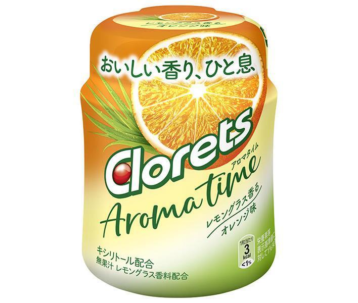 Mondelez Japan Clorets Aroma Thyme Lemongrass Orange Flavor Bottle 121g x 6 pieces 