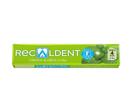 Mondelez Japan Ricardent Menthe rafraîchissante (gomme de grain) [Aliment à usage de santé spécifié Assurance spéciale] 14 comprimés x 20 pièces