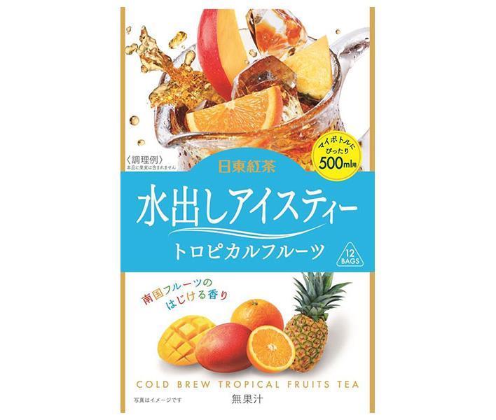 Mitsui Norin Nitto Black Tea Cold Brewed Iced Tea Tropical Fruit Tea Bags 4g x 12 bags x 24 bags 