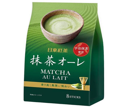 三井農林 日東紅茶 抹茶オーレ (12g×8本)×24袋入