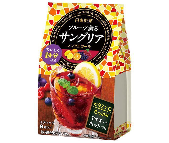 Mitsui Norin Nitto Black Tea Fruit Sangria (9.5g x 8 bottles) x 24 (6 x 4) bags 