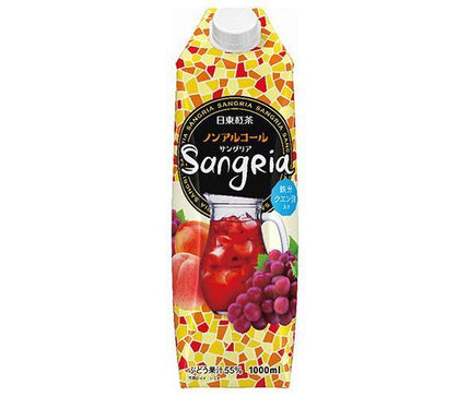 Mitsui Norin Nitto Thé noir Sangria sans alcool 1L paquet papier x 6 pièces 