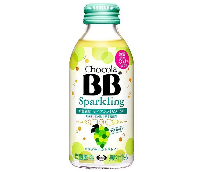 [11/25~ 10% off all products!!] Eisai Chocola BB Sparkling Muscat Flavor 140ml bottle x 24 bottles