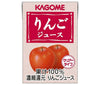 [11/25~ 10% off all products!!] Kagome Apple Juice 100ml paper carton x 36 bottles