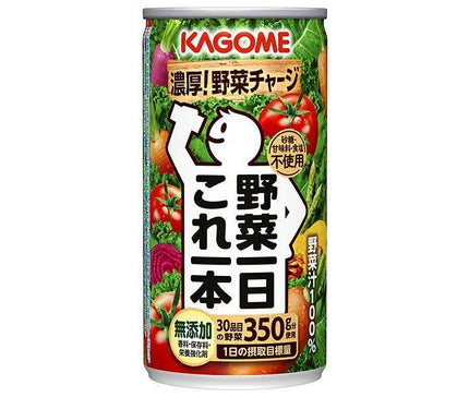 Kagome Vegetables One Bottle a Day 190g Can x 30 Cans 