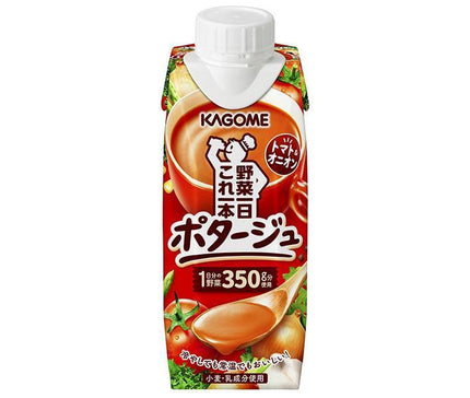 Kagome Vegetable One Bottle a Day Potage 250g Paper Pack x 12 Bottles 