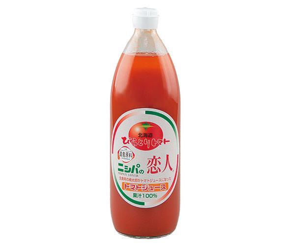 [11/25~ 10% off all products!!] JA Biratori Nishipa no Koibito Tomato Juice (Salted) 1L bottle x 6 bottles