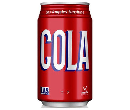 Tominaga Trading Kobe Settlement Las Cola 350ml can x 24 cans 