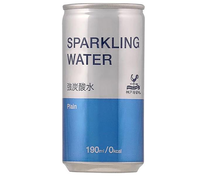 Tominaga Trading Kobe Settlement Sparkling Water 190ml Can x 30 