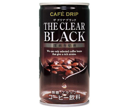 Tominaga Trading Cafe Drip The Clear Black 185g can x 30 cans 